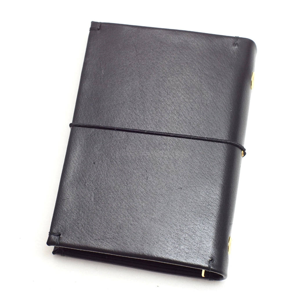 Handmade genuine leather M5 pocket notebook, gallery image 3