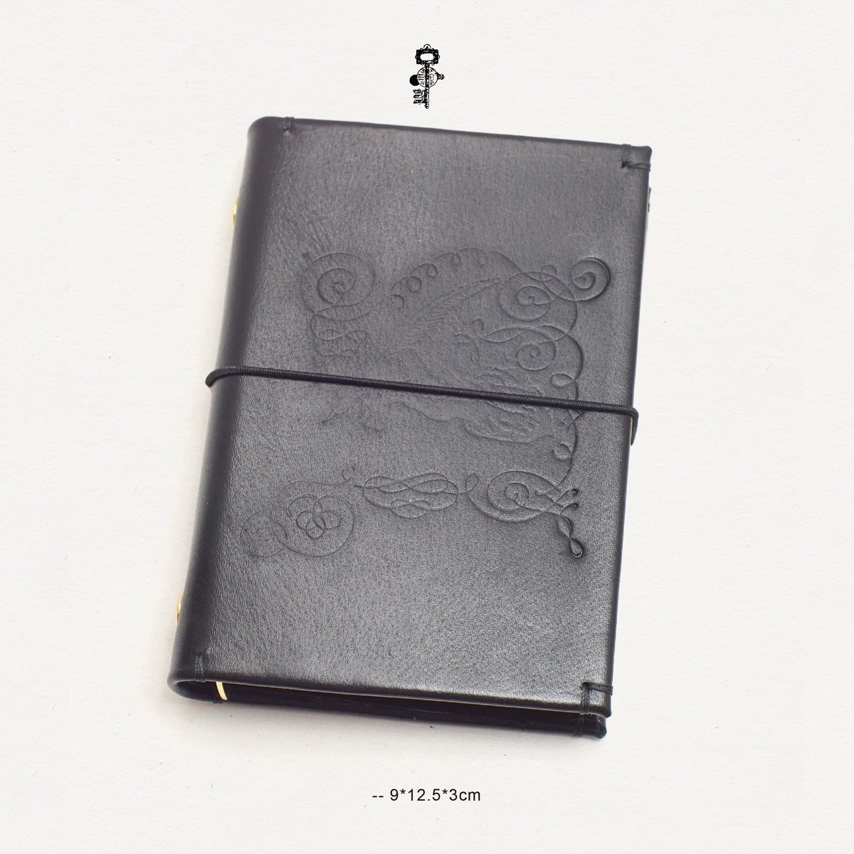 Handmade genuine leather M5 pocket notebook, gallery image 2