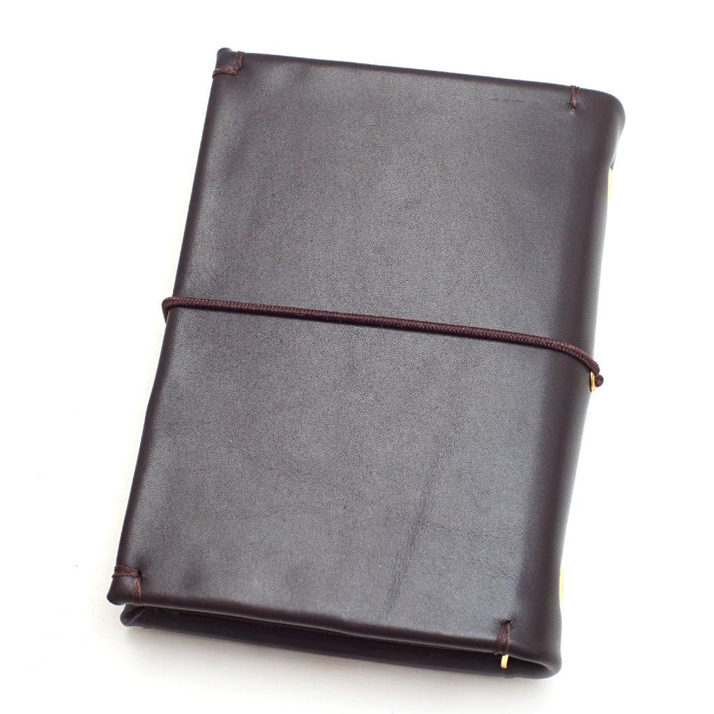 Handmade genuine leather M5 pocket notebook, gallery image 3
