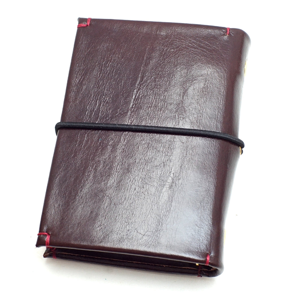 Handmade genuine leather M5 pocket notebook, gallery image 3