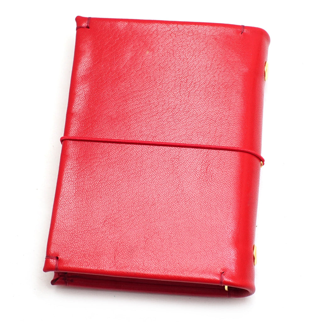 Handmade genuine leather M5 pocket notebook, gallery image 3