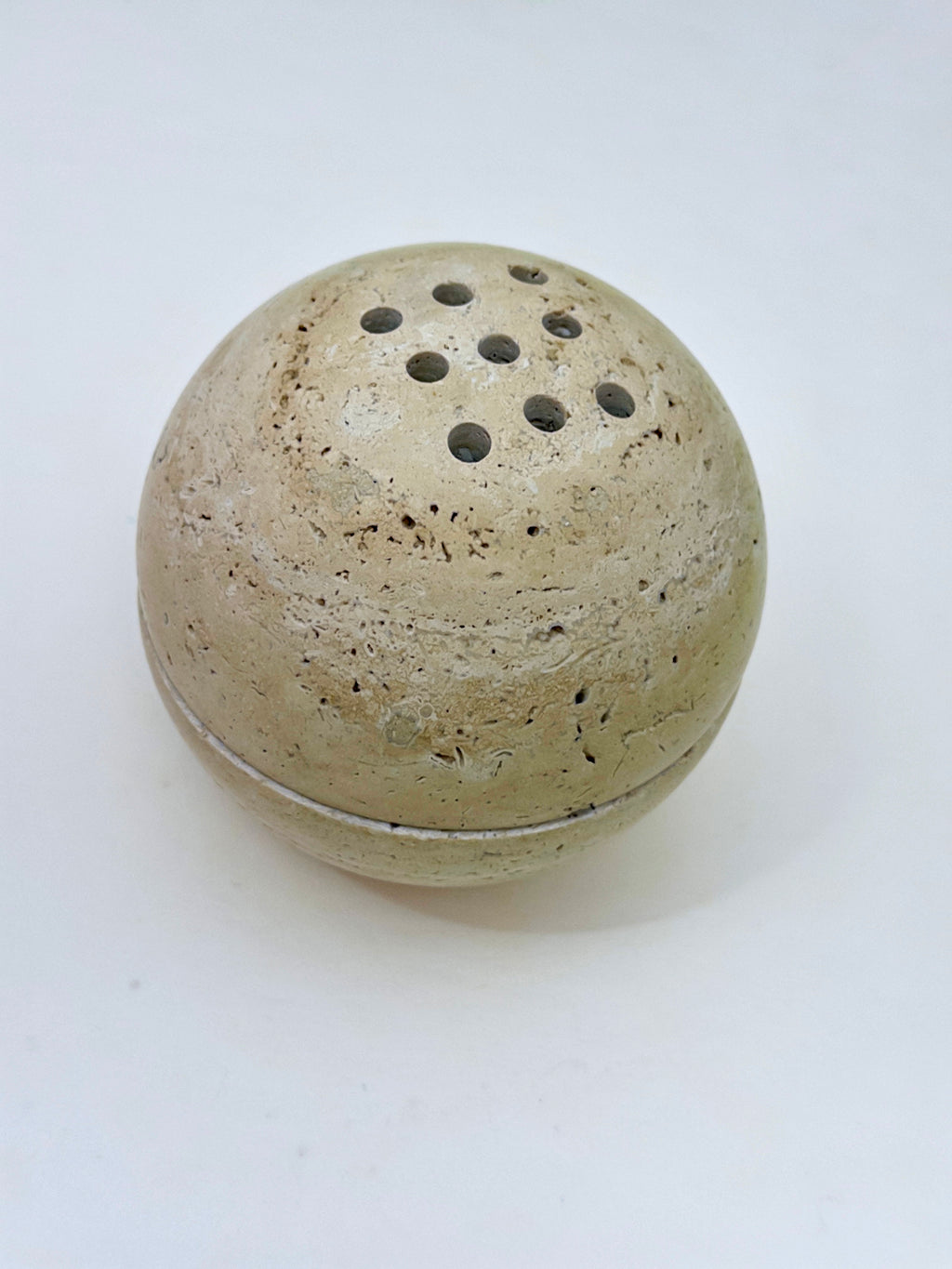 Temperature-Adjustable Travertine Aroma Warmer