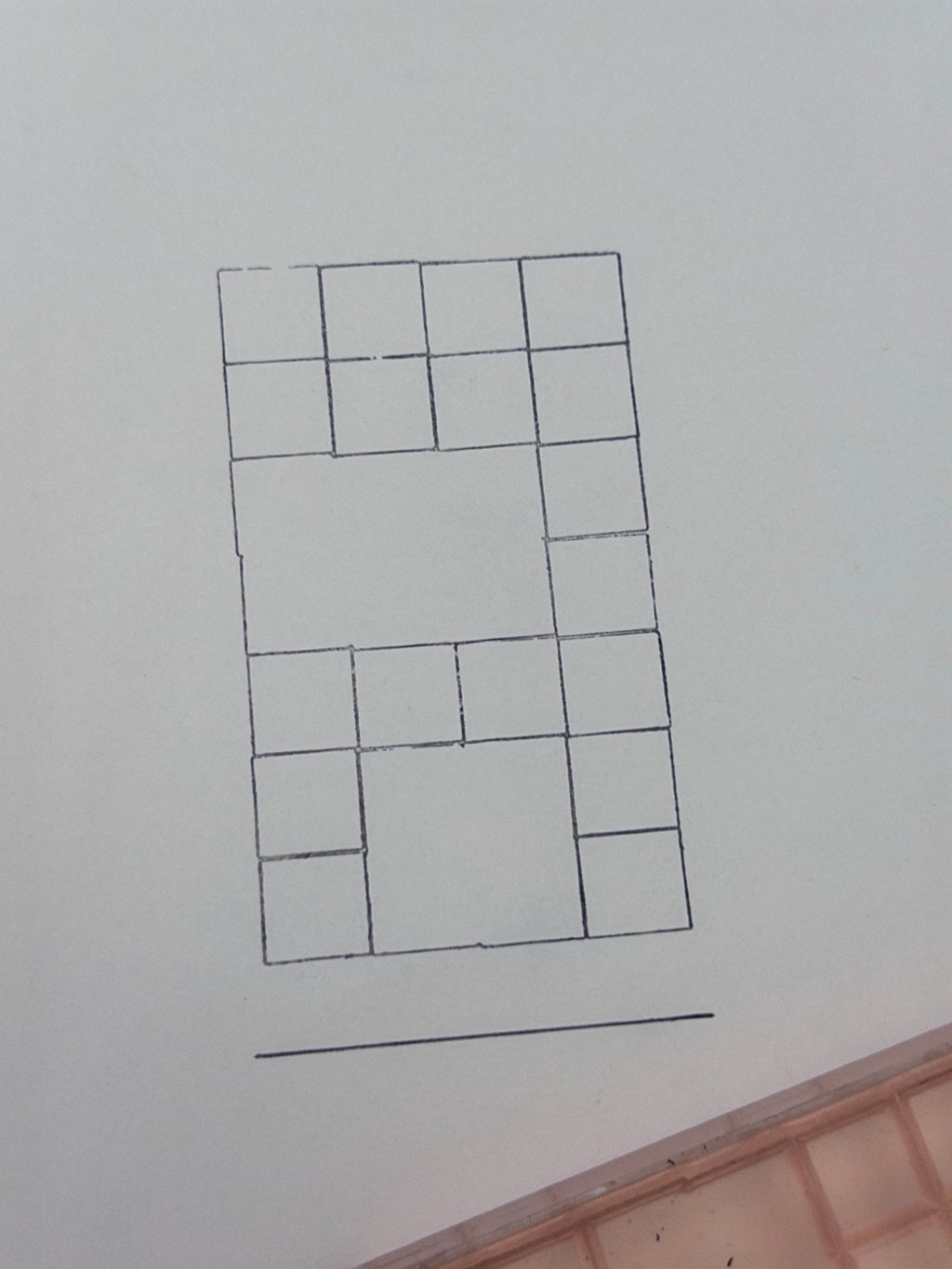 Modular Collage Grid Stamp